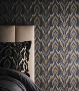 Clarke & Clarke VELLUTO NOIR WP Wallpaper