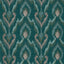 Clarke & Clarke VELLUTO TEAL WP Wallpaper