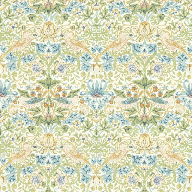 Clarke & Clarke STRAWBERRY THIEF APPLE WP Wallpaper