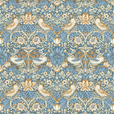 Clarke & Clarke STRAWBERRY THIEF DENIM WP Wallpaper