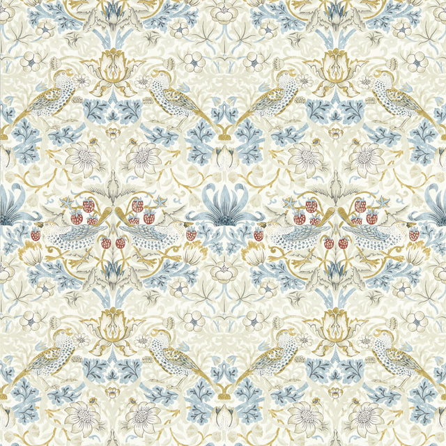 Clarke & Clarke STRAWBERRY THIEF LINEN WP Wallpaper