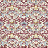 Clarke & Clarke STRAWBERRY THIEF PLUM WP Wallpaper