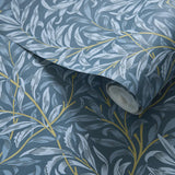 Clarke & Clarke WILLOW BOUGHS DENIM WP Wallpaper