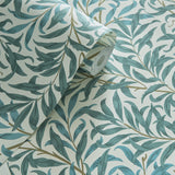 Clarke & Clarke WILLOW BOUGHS TEAL WP Wallpaper