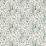 Clarke & Clarke GOLDEN LILY SLATE WP Wallpaper