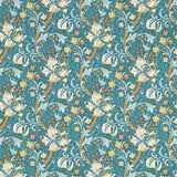 Clarke & Clarke GOLDEN LILY TEAL WP Wallpaper