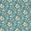Clarke & Clarke GOLDEN LILY TEAL WP Wallpaper