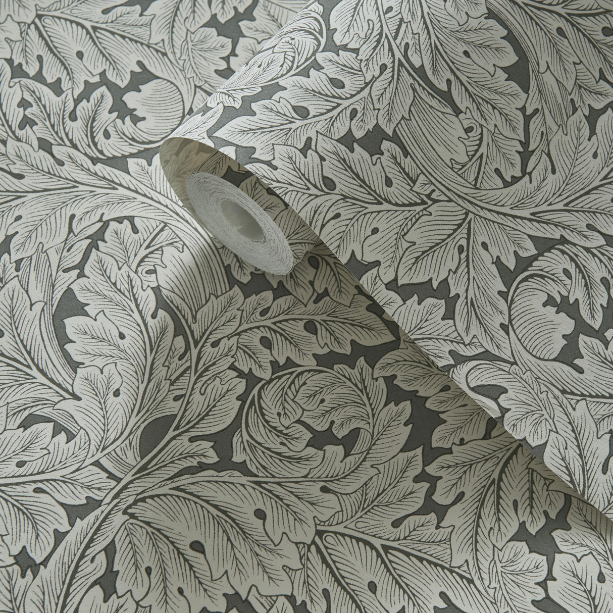 Clarke & Clarke ACANTHUS WP SLATE Wallpaper