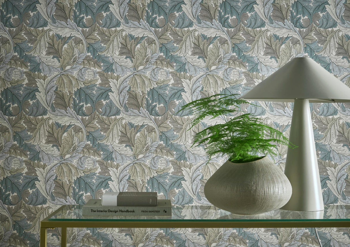 Clarke & Clarke ACANTHUS WP DOVE Wallpaper