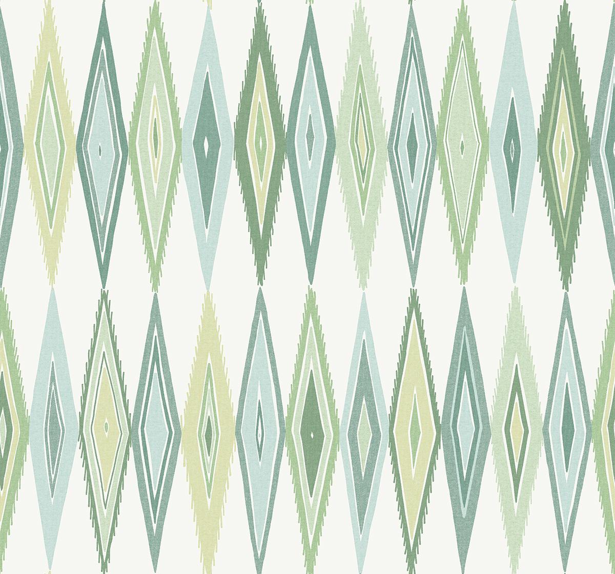 Winfield Thybony BOWFIN LIMEADE Wallpaper