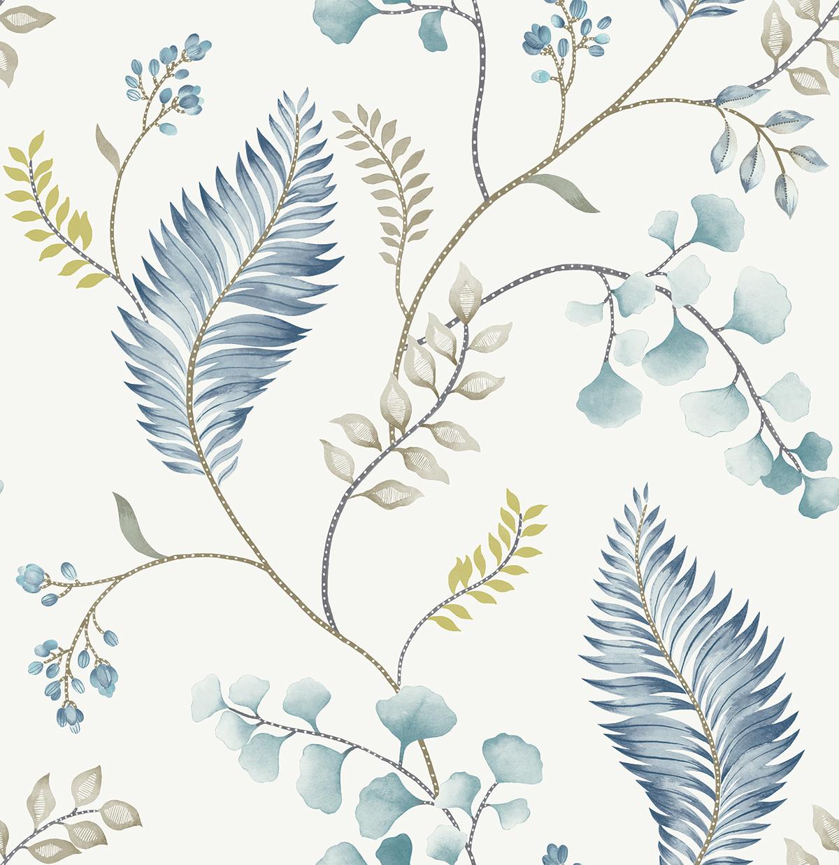 Winfield Thybony EL MONTE AQUAMARINE Wallpaper