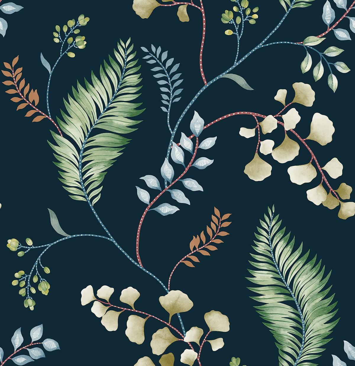 Winfield Thybony EL MONTE SAPPHIRE Wallpaper