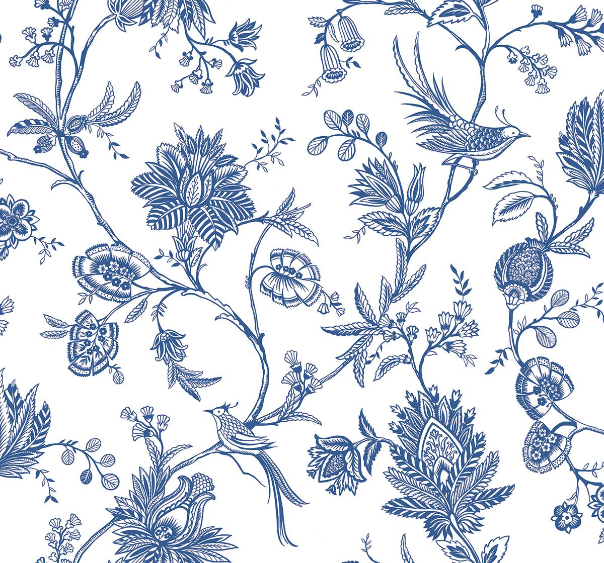 Winfield Thybony MALONEY PORCELAIN Wallpaper