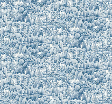 Winfield Thybony TAMARIND CAPTAIN BLUE Wallpaper