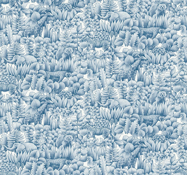 Winfield Thybony TAMARIND CAPTAIN BLUE Wallpaper