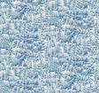 Winfield Thybony TAMARIND CAPTAIN BLUE Wallpaper