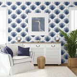 Winfield Thybony SHORE FRONT AZURE Wallpaper