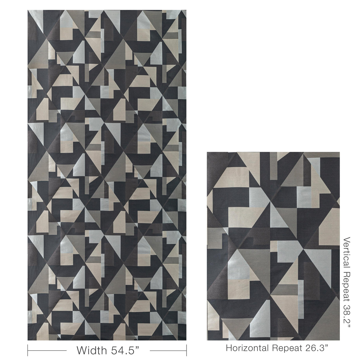 Donghia HOUSE OF CARDS SMOKE Fabric
