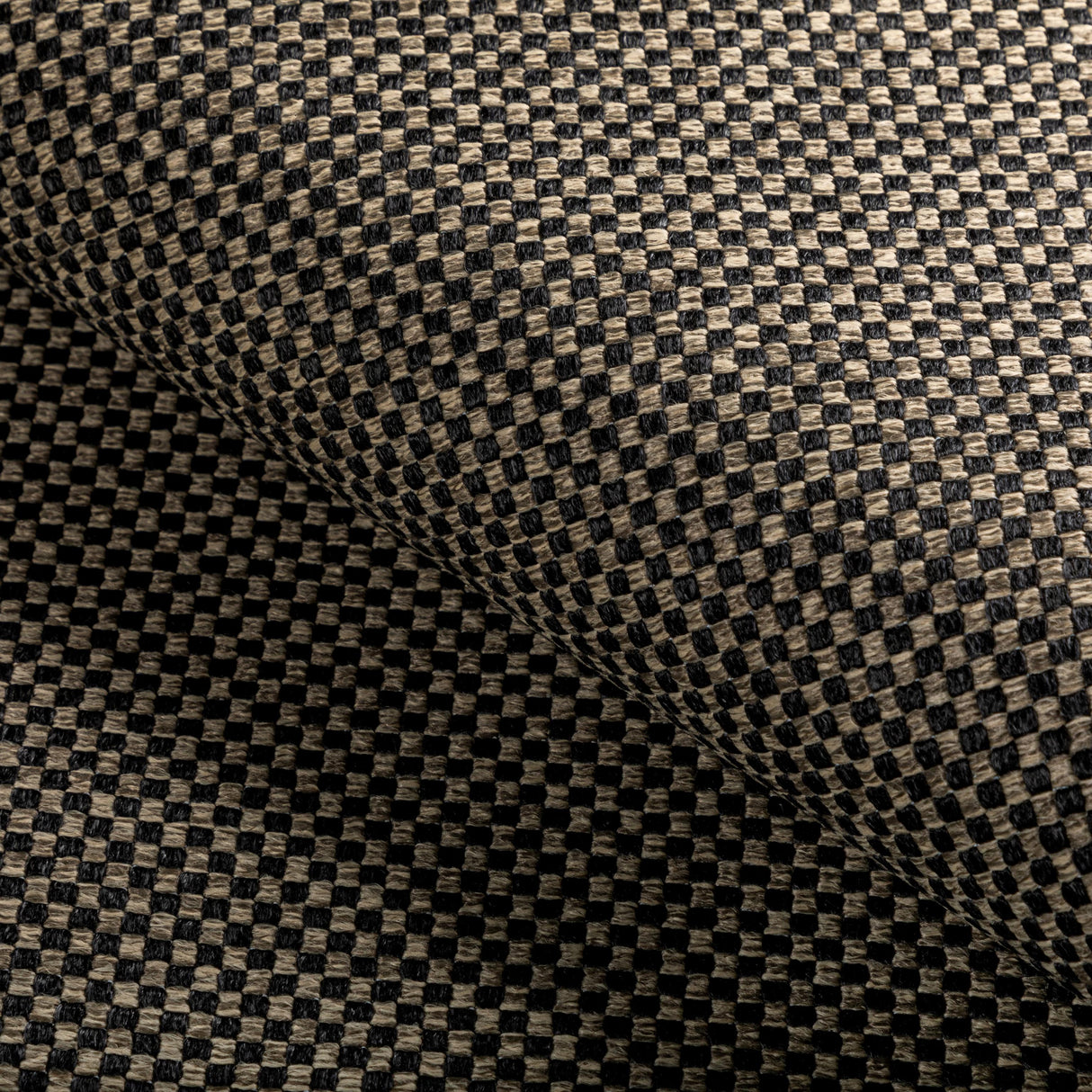 Donghia CHECK PLEASE COAL Upholstery Fabric