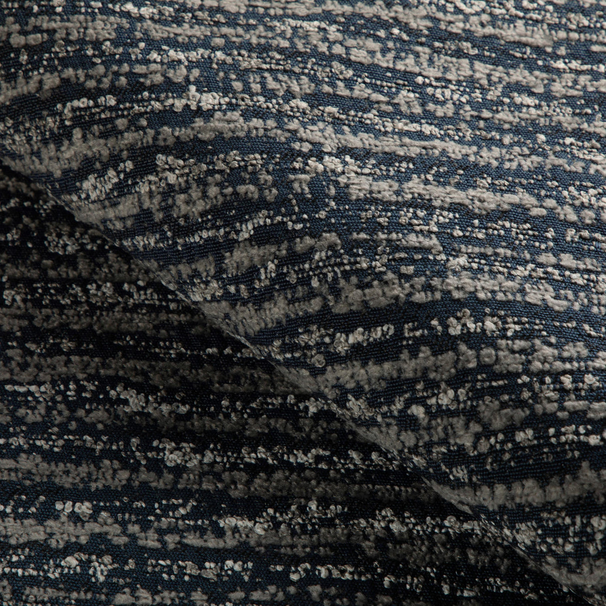 Donghia BLUR THE LINES INDIGO Upholstery Fabric