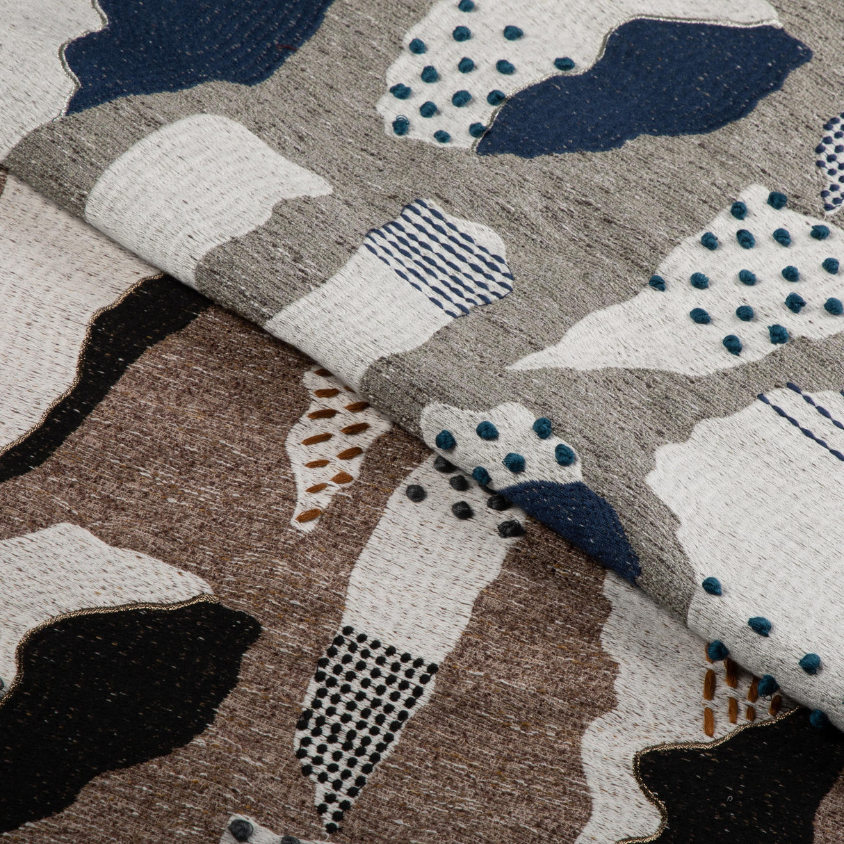 Donghia RIVER STONE MARINE Drapery Fabric