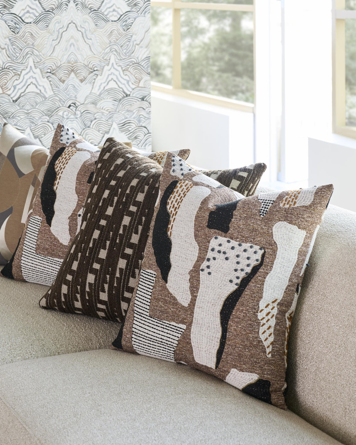 Donghia SPACE ODYSSEY SMOKE Fabric