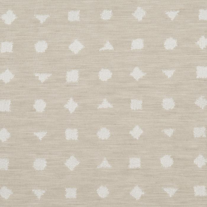Donghia GEOMETRY BEIGE Upholstery Fabric