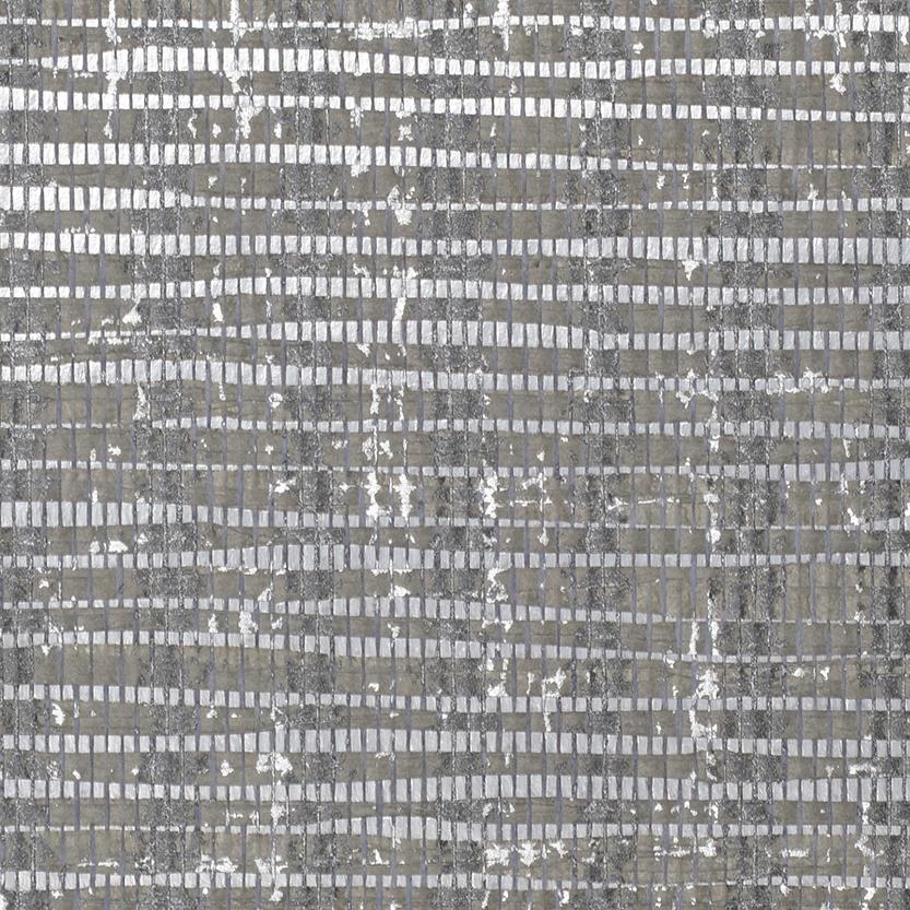 Donghia SMOKE AND MIRRORS GREY Wallpaper