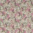 Clarke & Clarke HAZELBURY LINEN CORAL Fabric