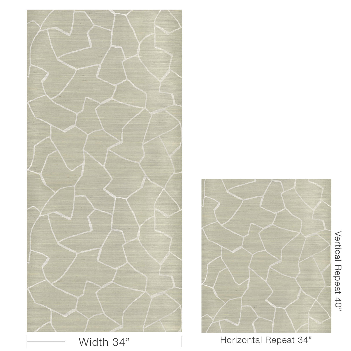 Donghia W-BARK CLOTH CLOUD Wallpaper