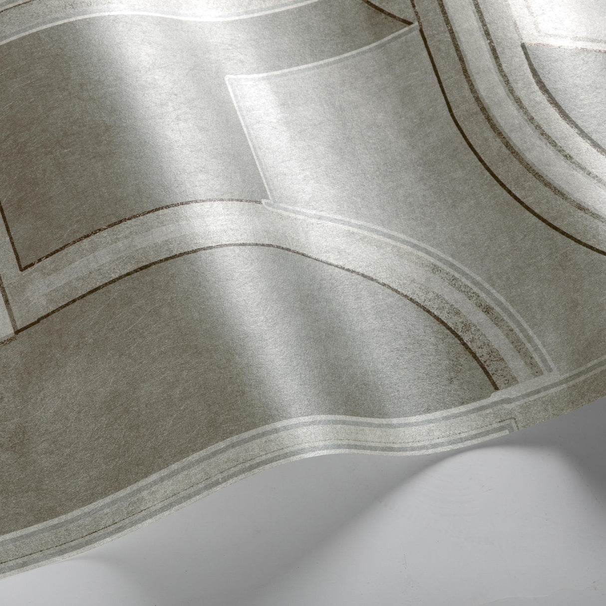 Donghia METROPOLIS SILVER Wallpaper