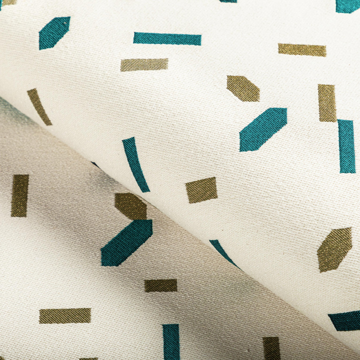 Donghia ART THEORY TEAL Upholstery Fabric