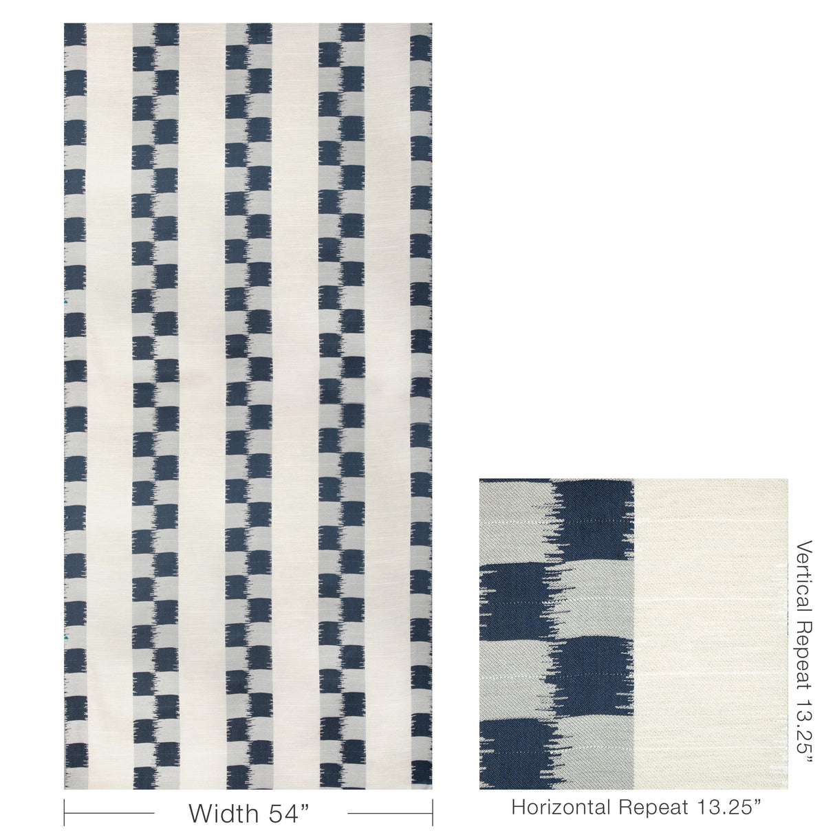 Donghia JUST CHECKING INDIGO Upholstery Fabric