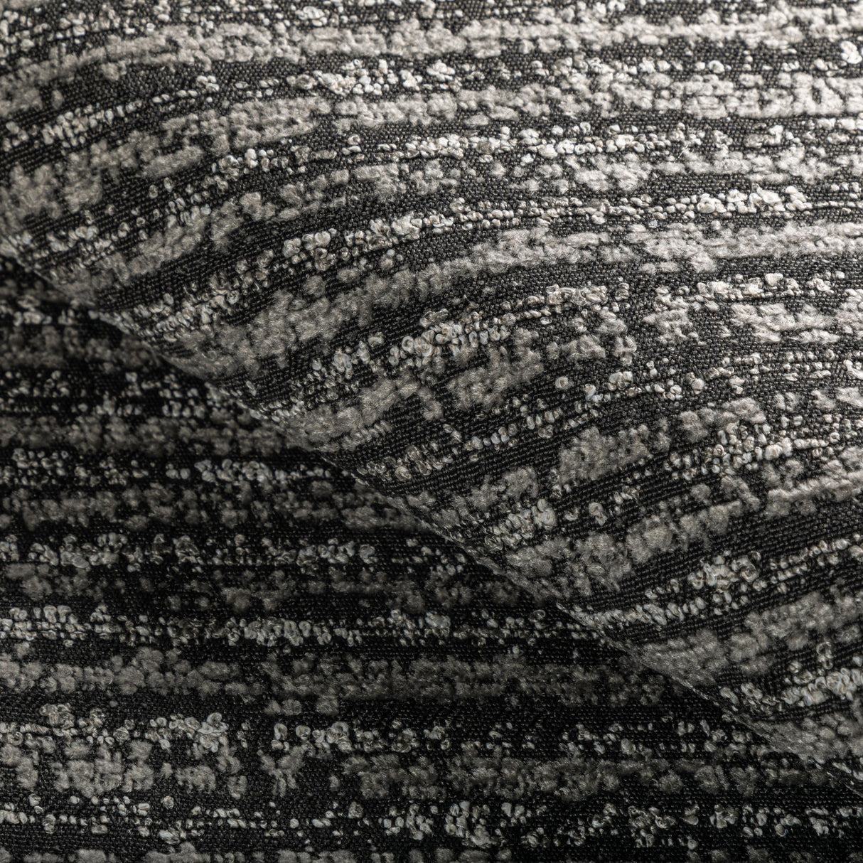 Donghia BLUR THE LINES CHARCOAL Upholstery Fabric