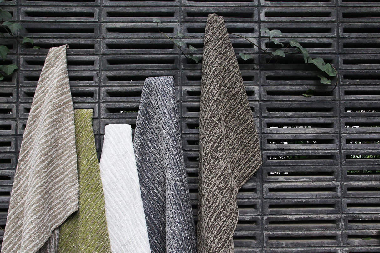 Donghia BLUR THE LINES CHARCOAL Upholstery Fabric