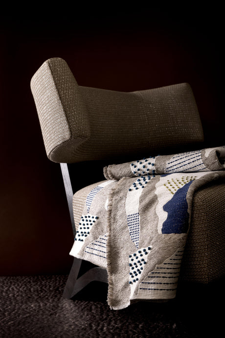 Donghia RIVER STONE EARTH Drapery Fabric