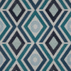 Donghia Geode Blue Upholstery Fabric