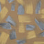 Donghia DOWNTOWN GOLD/CHARCOAL Fabric