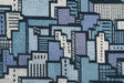 Donghia BLOCK PARTY BLUE Upholstery Fabric