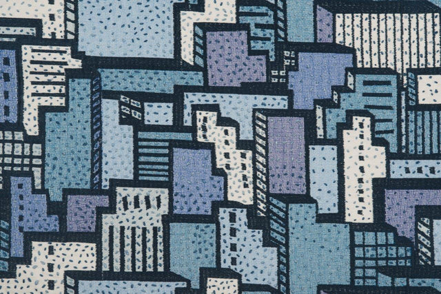 Donghia BLOCK PARTY BLUE Upholstery Fabric