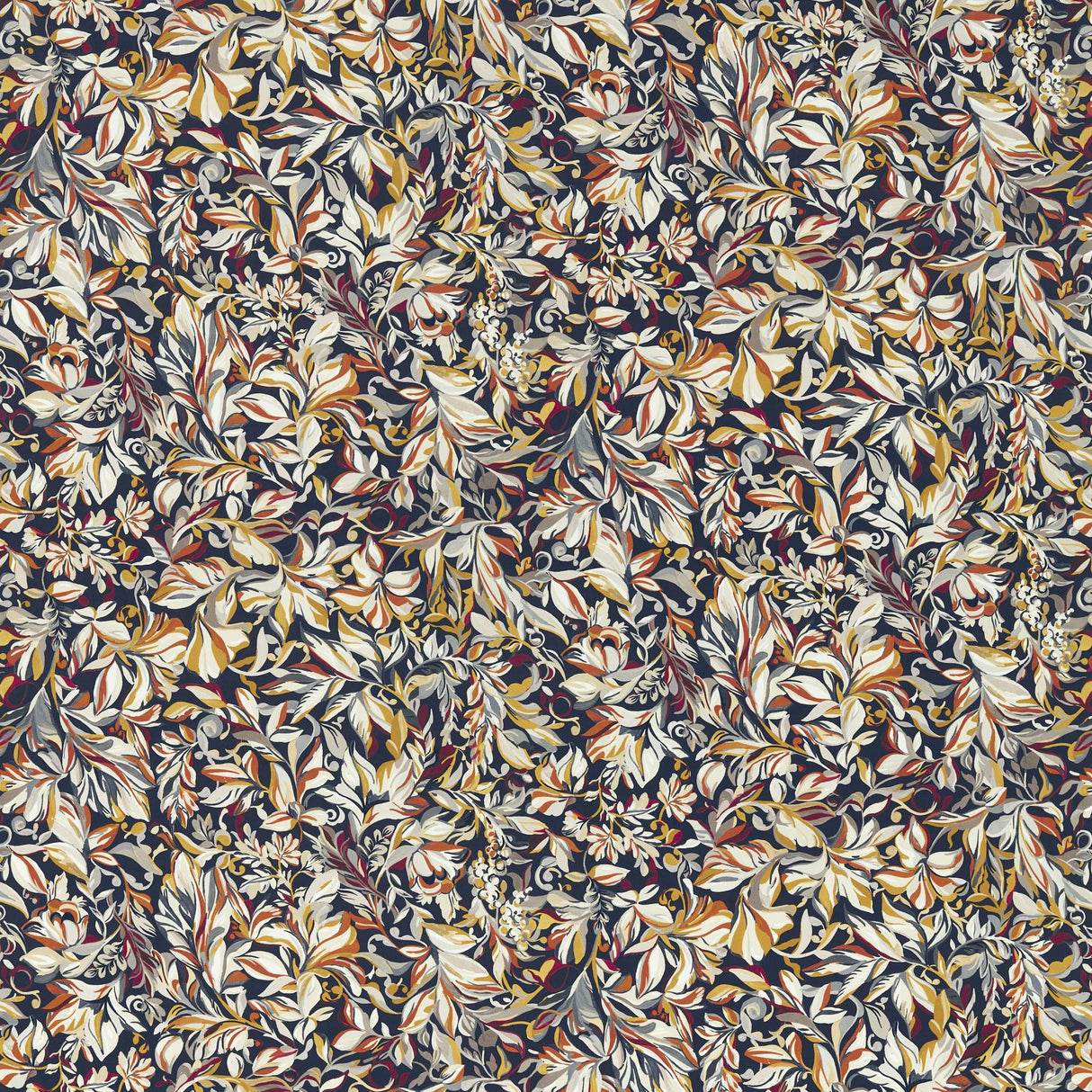 Clarke & Clarke ASHBROOK VELVET NOIR Upholstery Fabric