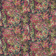 Clarke & Clarke AUBREY VELVET FOREST/RASPBERRY Upholstery Fabric