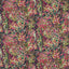 Clarke & Clarke AUBREY VELVET FOREST/RASPBERRY Upholstery Fabric