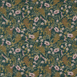 Clarke & Clarke HAZELBURY LINEN FOREST Fabric