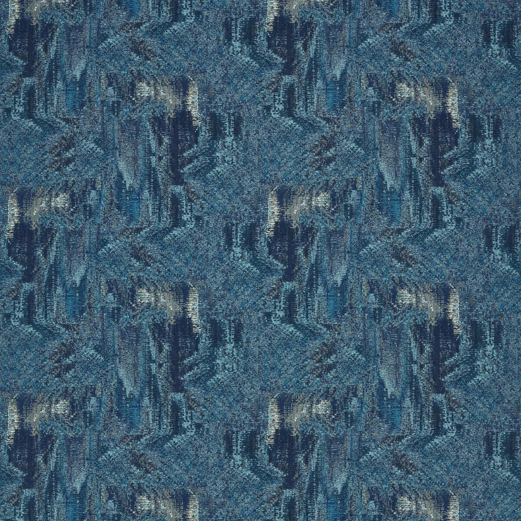 Clarke & Clarke HILLCREST VELVET MIDNIGHT Fabric