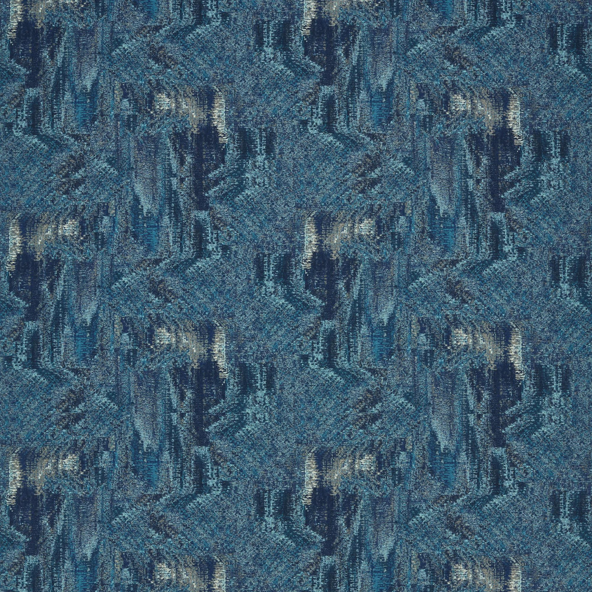Clarke & Clarke HILLCREST VELVET MIDNIGHT Upholstery Fabric