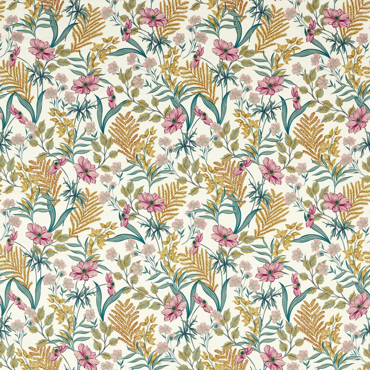 Clarke & Clarke HAZELBURY SUMMER Fabric