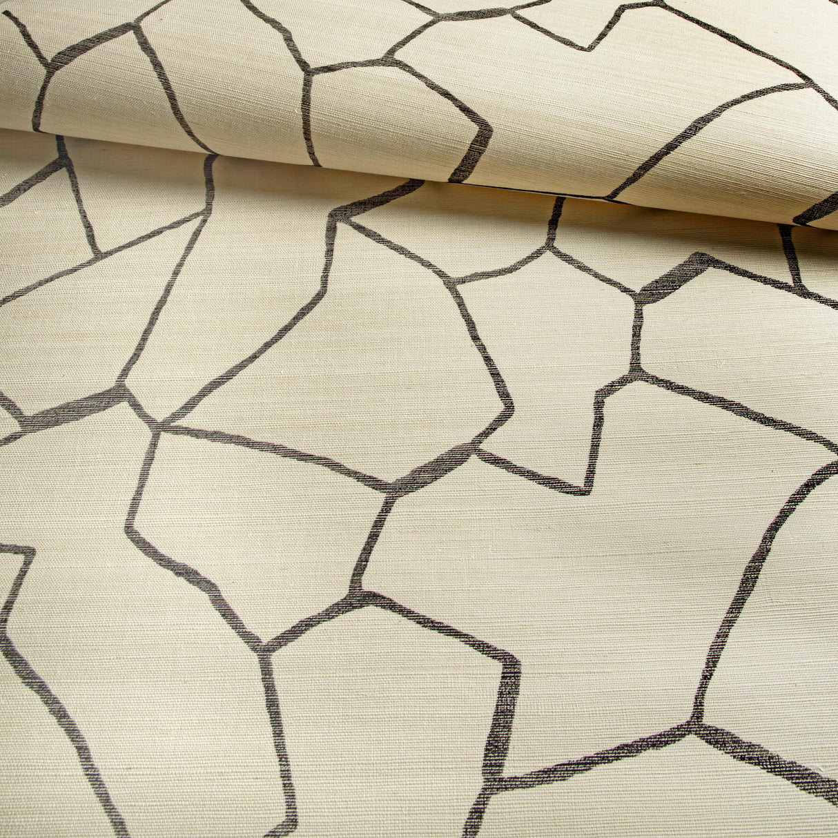 Donghia W-BARK CLOTH NOIR Wallpaper