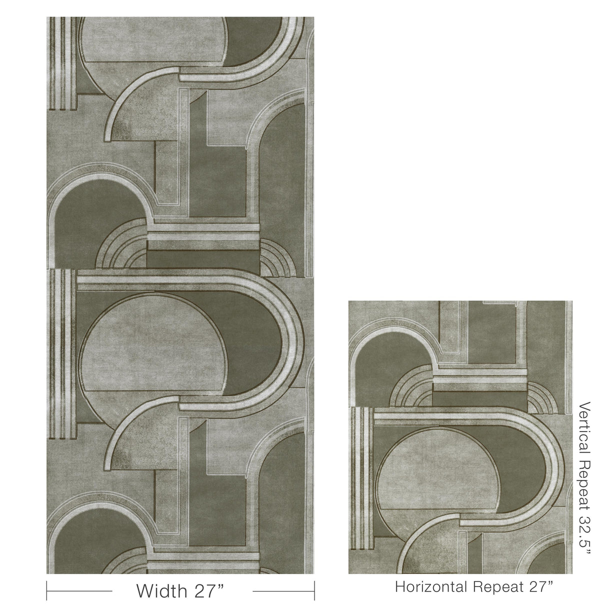 Donghia METROPOLIS BRONZE Wallpaper