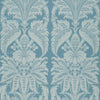Zoffany Clandon Damask Wedgwood Blue Fabric